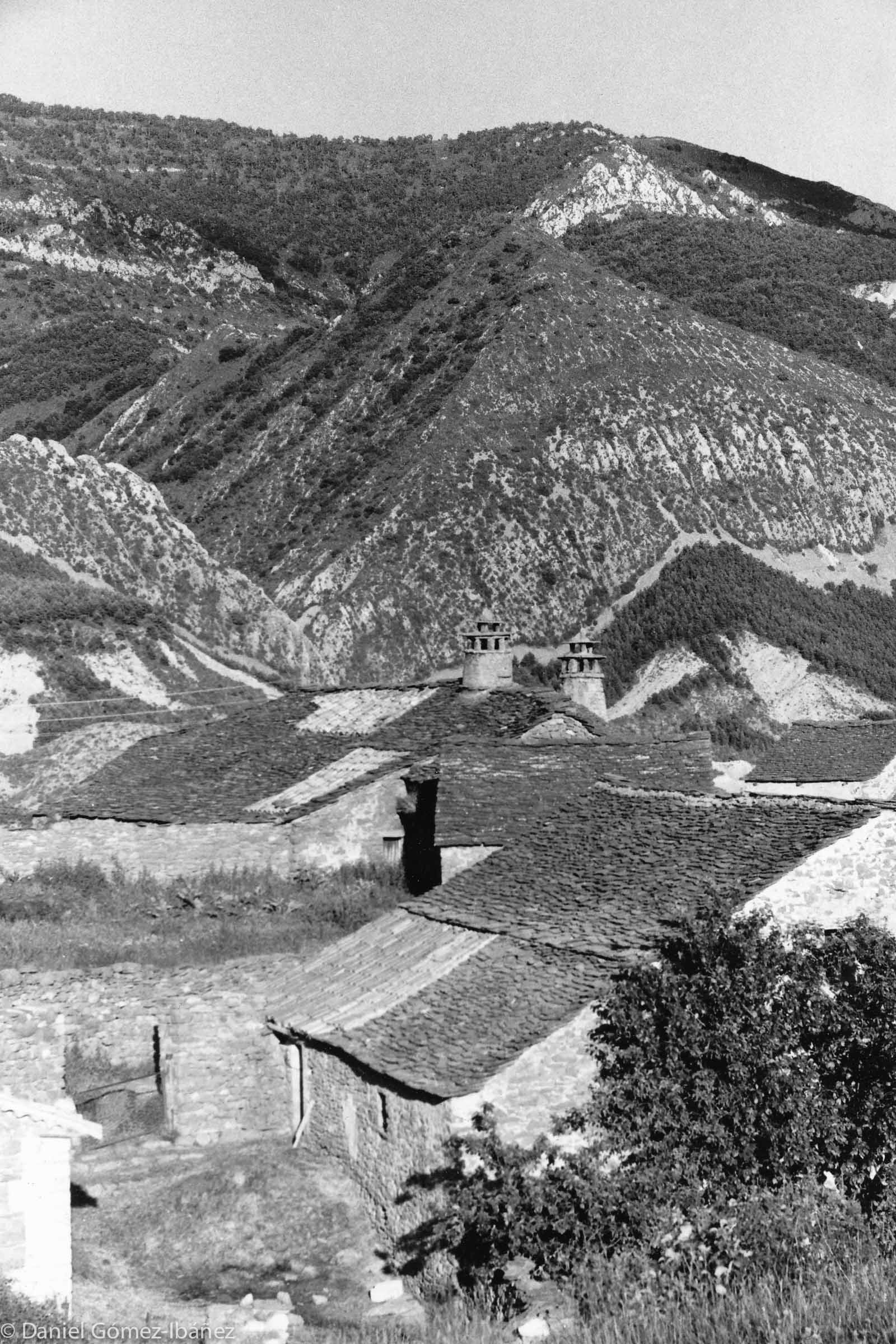 Texture and Slope: Arguis, in the Pyreneean foothills [Huesca, Spain, 1973]