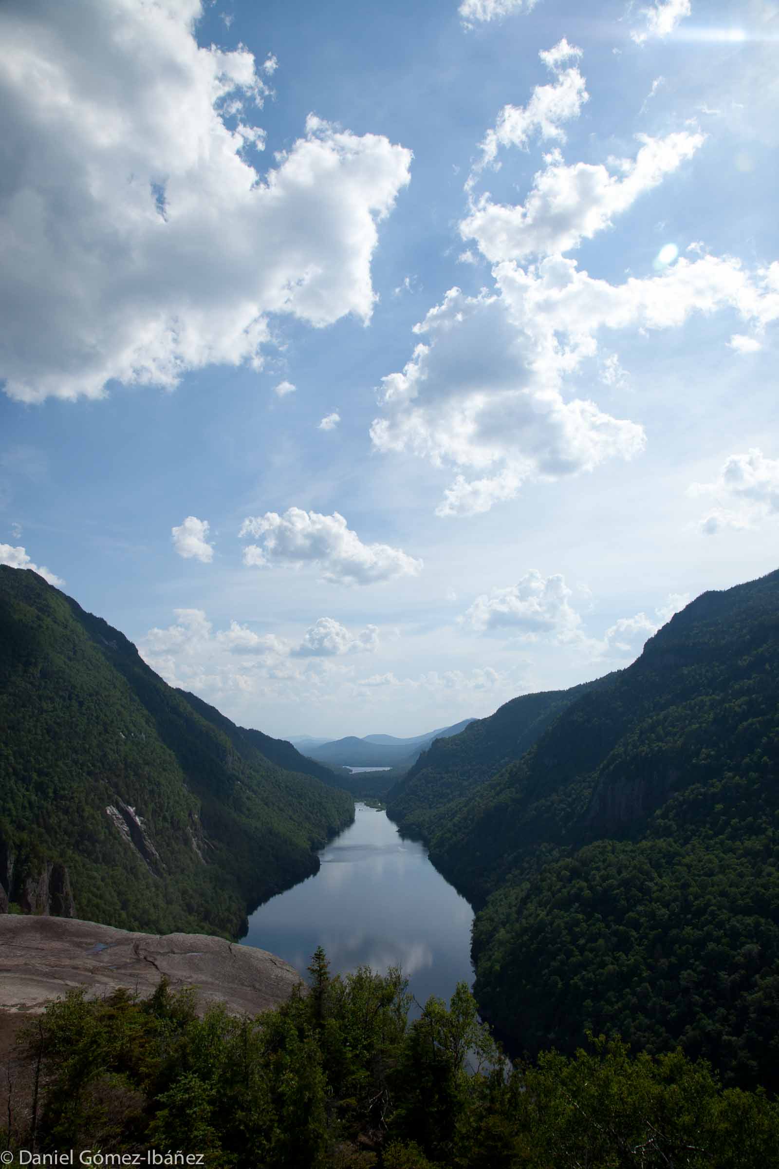 Ausable Lakes from Indian Head [Adirondack Mountains, New York]