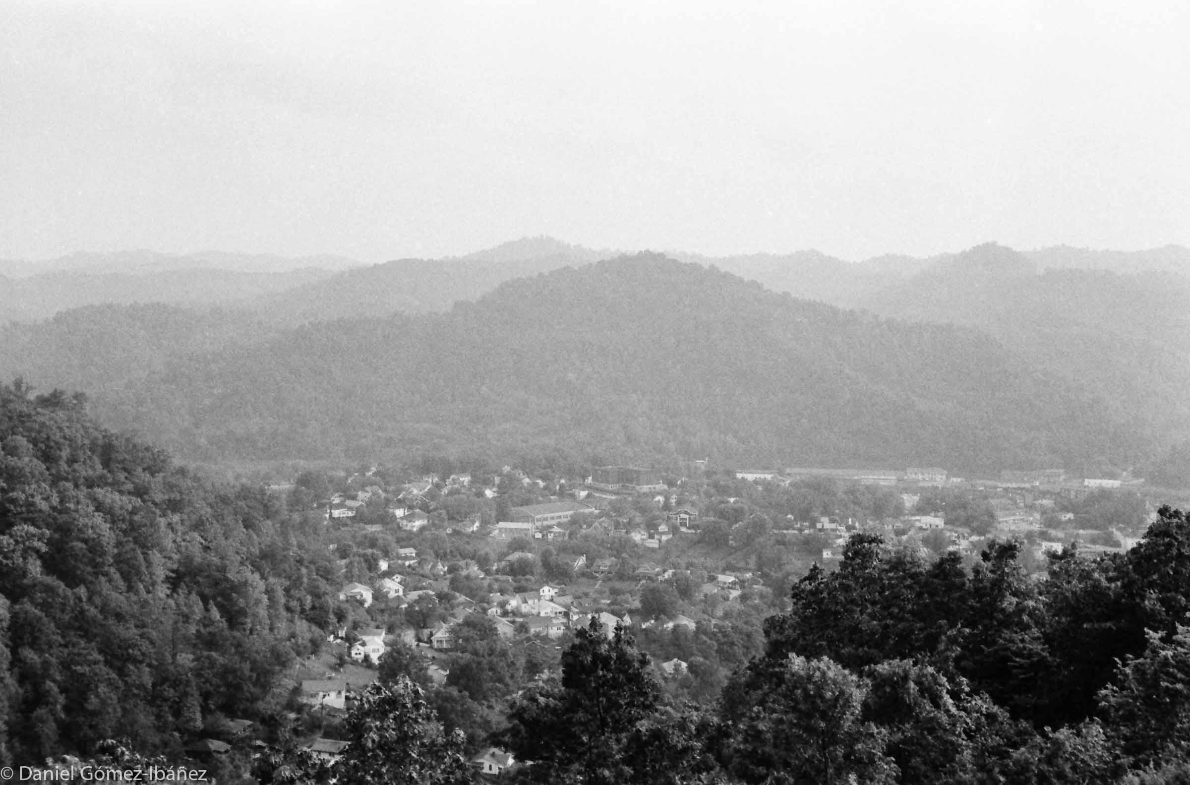 Hazard is nestled in the Cumberlands of eastern Kentucky. Floods in March, 1963, had inundated large areas of the town, built in the floodplain of the Kentucky River.