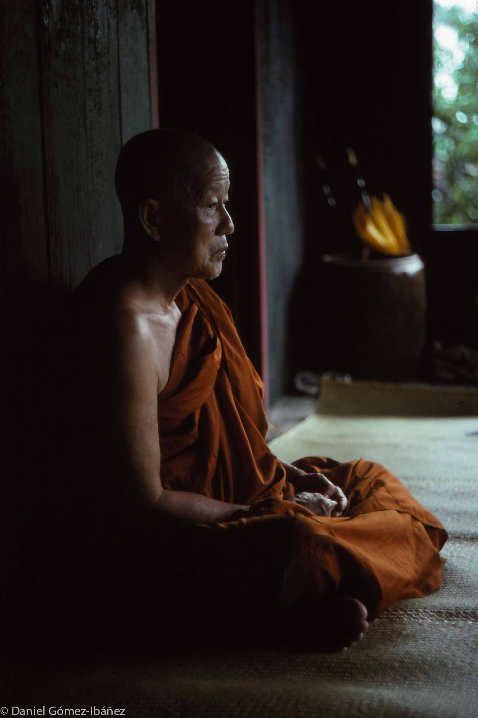 Samdech Preah Maha Ghosananda, Buddhist Patriarch of Cambodia (1929-2007). He led annual walks for peace through his troubled country during the 1990s and after, and it was he who almost single-handedly restored Cambodian Buddhism after the killing and destruction of the Khmer Rouge period.
