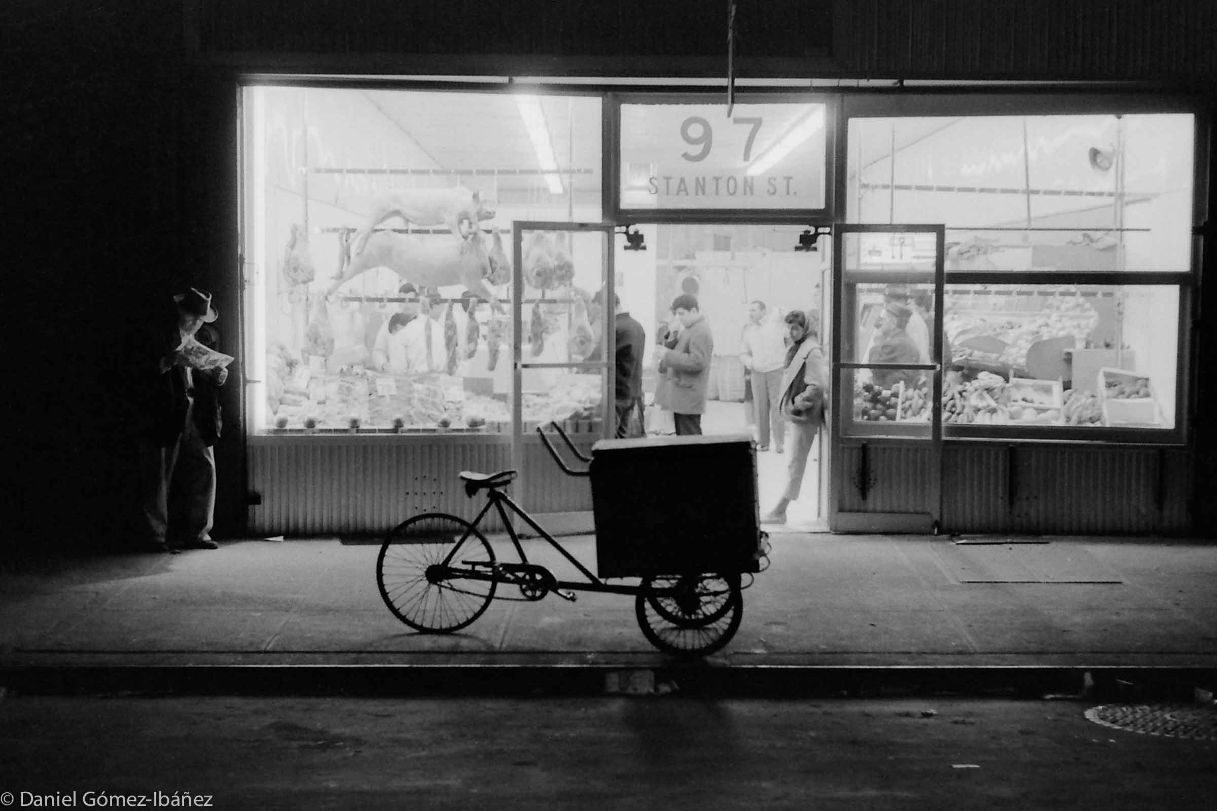 Enough Light to Read [Lower East Side, New York, 1963]